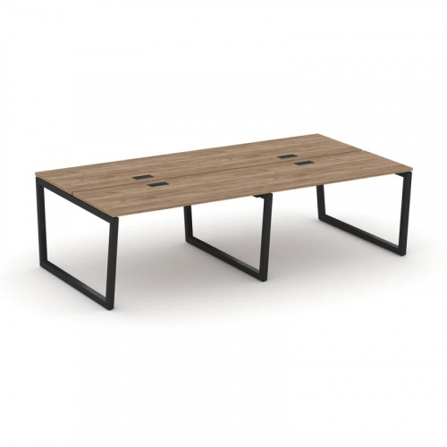 Style Project Рабочая станция 2-х сторон. SN-5T2.DRS-044 Акация Лорка/Металл Антрацит/Заглушка Пласт фото 8