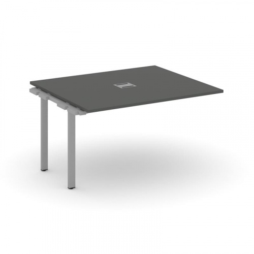 Style Project Проходной наб. элем. перег. стола SN-6P.NSPRG-033 Вяз Благородный/Металл Антрацит 1380 фото 3