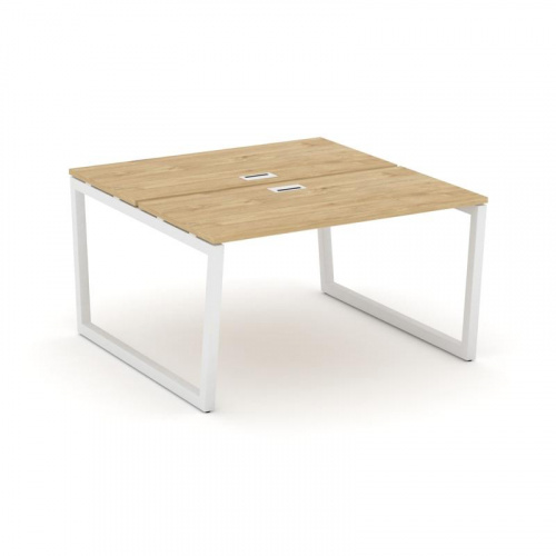 Style Project Рабочая станция 2-х сторон. SN-5T2.DRS-023 Акация Лорка/Металл Антрацит/Заглушка Пласт фото 3