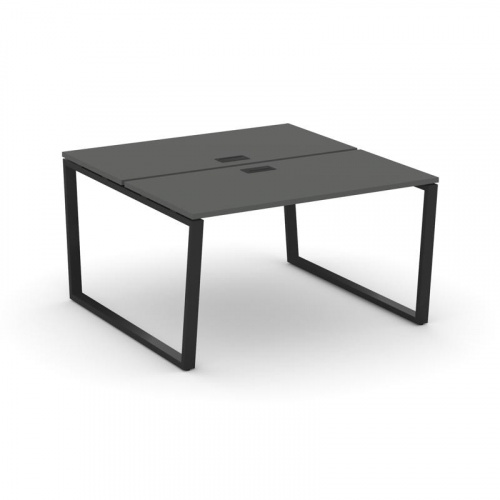 Style Project Рабочая станция 2-х сторон. SN-6T2.DRS-003 Акация Лорка/Металл Антрацит/Заглушка Пласт фото 4