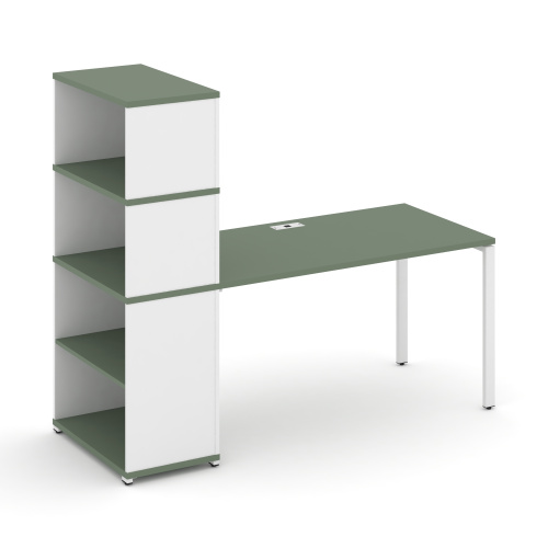Стол офисный с опорным стеллажом Concept CN.SP-215