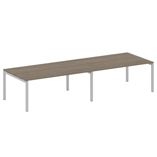 Переговорный стол на П-обр. м/к Metal System Quattro 50БП.ПРГ-2.5 Переговорный стол на П-обр. м/к Metal System Quattro 50БП.ПРГ-2.5