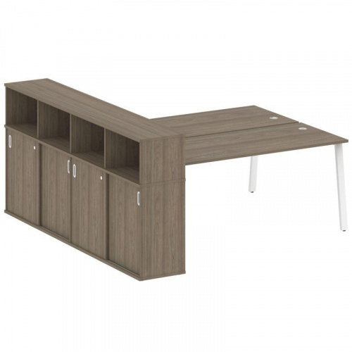 Бенч-система с шкафом-купе на А-обр. м/к Metal System БА.РС-СШК-4.5 фото 10