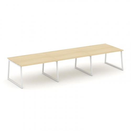 Style Project Стол переговорный SN-4T1.SPRG-053.3 Акация Лорка/Металл Антрацит 4410*1180*750 фото 22