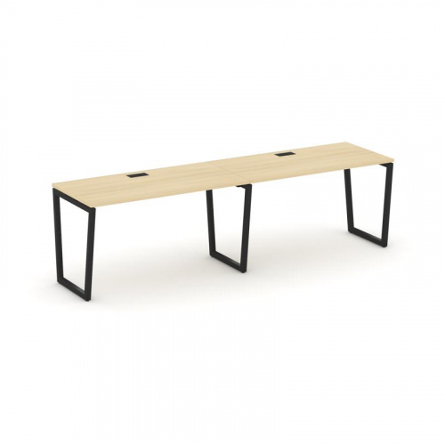 Style Project Рабочая станция 1 сторон. SN-4T2.ORS-003 Акация Лорка/Металл Антрацит/Заглушка Пластик фото 19