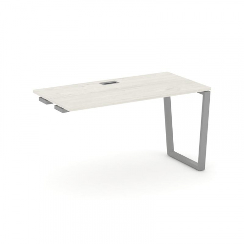 Style Project Стол-приставка к опор. элем. SN-6T2.OPRS-023 Акация Лорка/Металл Антрацит/Заглушка Пла фото 12