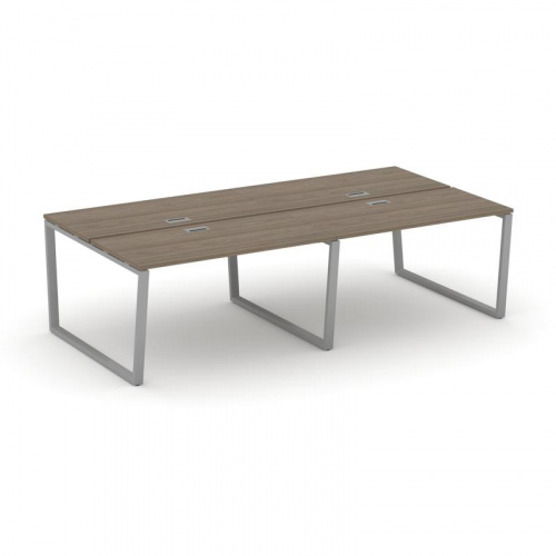 Style Project Рабочая станция 2-х сторон. SN-6T2.DRS-043 Акация Лорка/Металл Антрацит/Заглушка Пласт фото 14