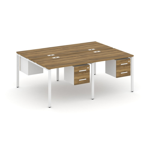 Бенч-система на 4 места с подвесными тумбами Concept CN.DRS-133 фото 8