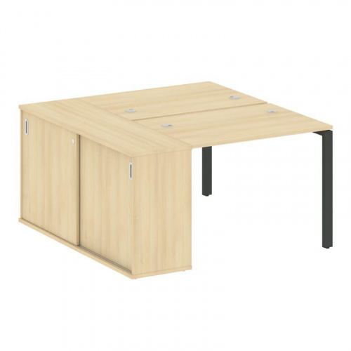 Бенч-система с шкафом-купе на П-обр. м/к Metal System БП.РС-СШК-1.1 фото 3