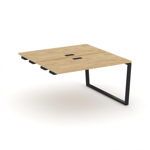 Style Project Стол-приставка к опор. элем. SN-6T2.DPRS-002 Акация Лорка/Металл Антрацит/Заглушка Пла