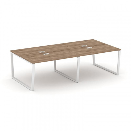 Style Project Рабочая станция 2-х сторон. SN-6T2.DRS-043 Акация Лорка/Металл Антрацит/Заглушка Пласт фото 11