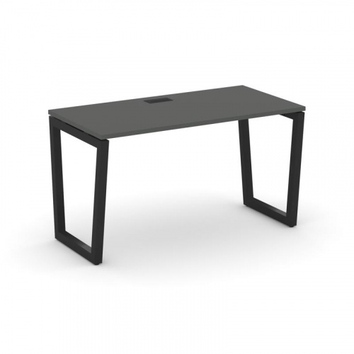 Style Project Стол письменный SN-5T2.SP-001 Акация Лорка/Металл Антрацит/Заглушка Пластик Черный 980 фото 4