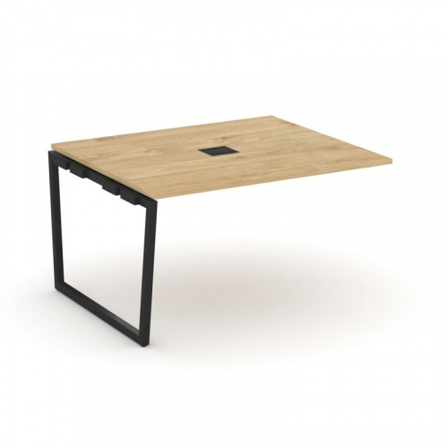 Style Project Проходной наб. элем. перег. стола SN-4T2.NSPRG-032 Акация Лорка/Металл Антрацит/Заглуш