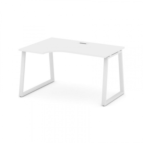 Style Project Стол рабочий эргоном. SN-6T1.SPA-012(L) Акация Лорка/Металл Антрацит/Заглушка Пластик фото 17