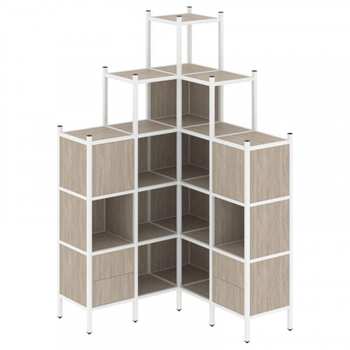 Стеллаж офисный угловой Loft VR.L-45 фото 2 Стеллаж офисный угловой Loft VR.L-45 фото 2