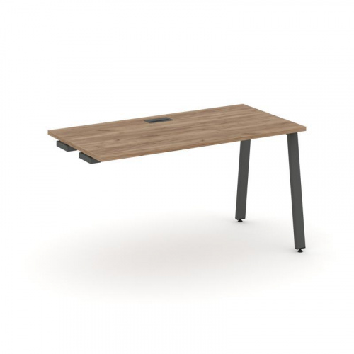 Style Project Стол-приставка к опор. элем. SN-6A.OPRS-002 Дуб Табак/Металл Антрацит 1180*600*750 фото 28