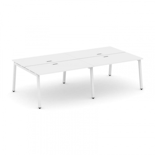 Style Project Рабочая станция 2-х сторон. SN-5A.DRS-033 Дуб Наварра/Металл Белый 2760*1232*750 фото 16