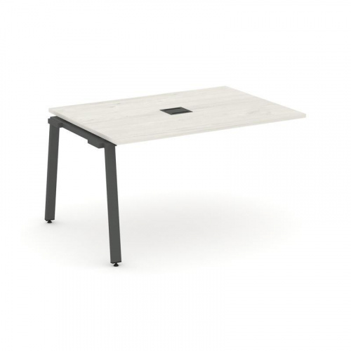 Style Project Проходной наб. элем. перег. стола SN-6A.NSPRG-003 Акация Лорка/Металл Белый 1380*980*7 фото 27