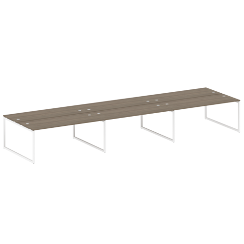 Бенч-система на 6 рабочих мест на О-обр. м/к Metal System Quattro 40БО.СМ-6.5 фото 3