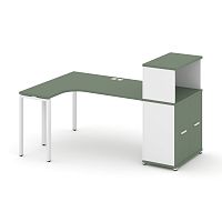 Стол эргономичный с опорным распашным шкафом Concept CN.SA-213(L)