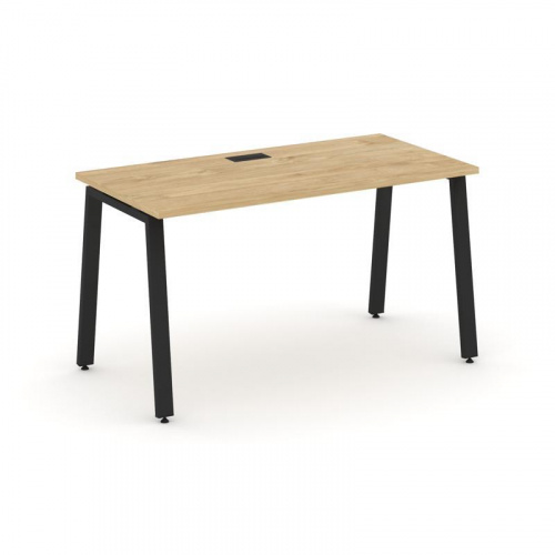 Style Project Стол письменный SN-6A.SP-024 Акация Лорка/Металл Белый 1580*800*750 фото 6