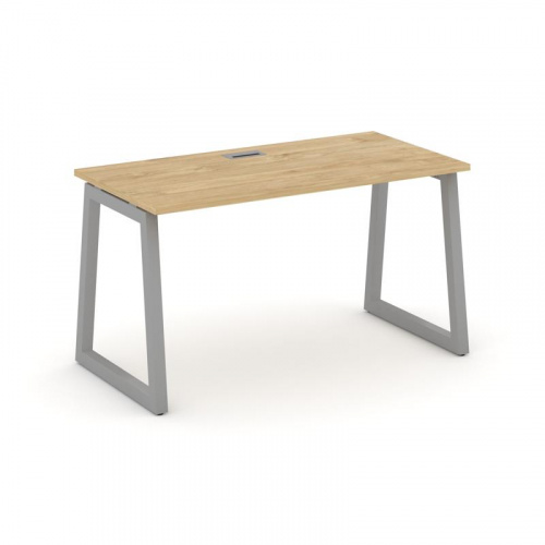 Style Project Стол письменный SN-5T1.SP-003 Акация Лорка/Металл Антрацит/Заглушка Пластик Черный 138 фото 2