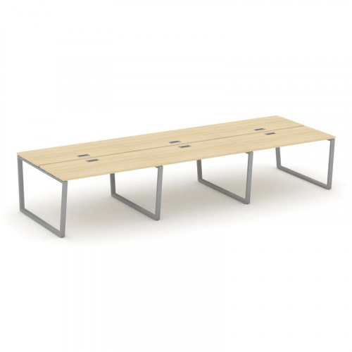 Style Project Рабочая станция 2-х сторон. SN-6T2.DRS-062 Акация Лорка/Металл Антрацит/Заглушка Пласт фото 20