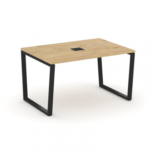 Style Project Стол переговорный SN-6T2.SPRG-001 Акация Лорка/Металл Антрацит/Заглушка Металл Антраци