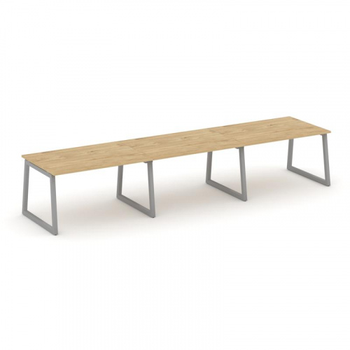 Style Project Стол переговорный SN-5T1.SPRG-021.3 Акация Лорка/Металл Антрацит 2940*980*750 фото 3 Style Project Стол переговорный SN-5T1.SPRG-021.3 Акация Лорка/Металл Антрацит 2940*980*750 фото 3