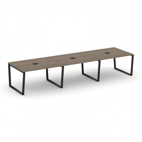 Style Project Стол переговорный SN-6T2.SPRG-054 Акация Лорка/Металл Антрацит/Заглушка Металл Антраци фото 6 Style Project Стол переговорный SN-6T2.SPRG-054 Акация Лорка/Металл Антрацит/Заглушка Металл Антраци фото 6