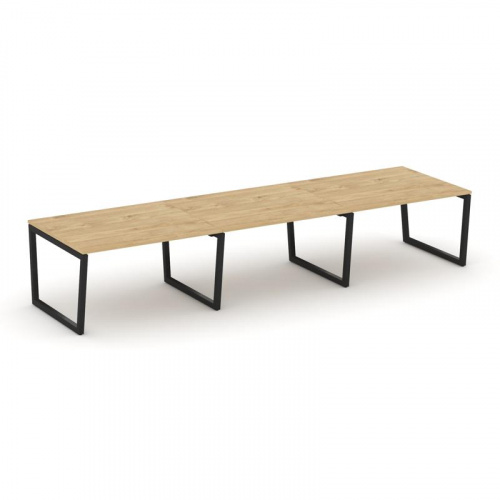 Style Project Стол переговорный SN-5T2.SPRG-052.3 Акация Лорка/Металл Антрацит 3540*1180*750 Style Project Стол переговорный SN-5T2.SPRG-052.3 Акация Лорка/Металл Антрацит 3540*1180*750