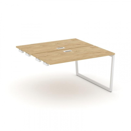 Style Project Стол-приставка к опор. элем. SN-4T2.DPRS-001 Акация Лорка/Металл Антрацит/Заглушка Пла фото 3