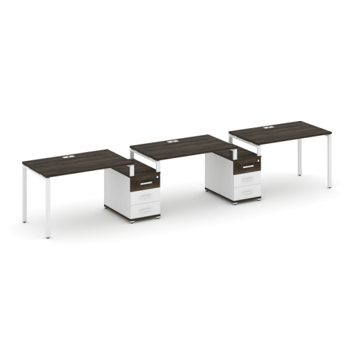 Бенч-система на 3 места с 2 опорными тумбами Concept CN.ORS-326 фото 10