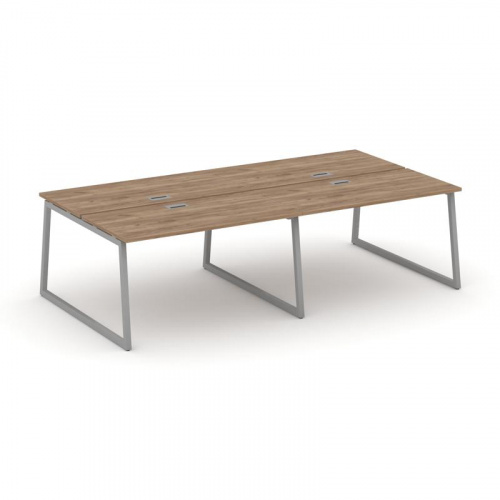 Style Project Рабочая станция 2-х сторон. SN-4T1.DRS-041 Акация Лорка/Металл Антрацит/Заглушка Пласт фото 15