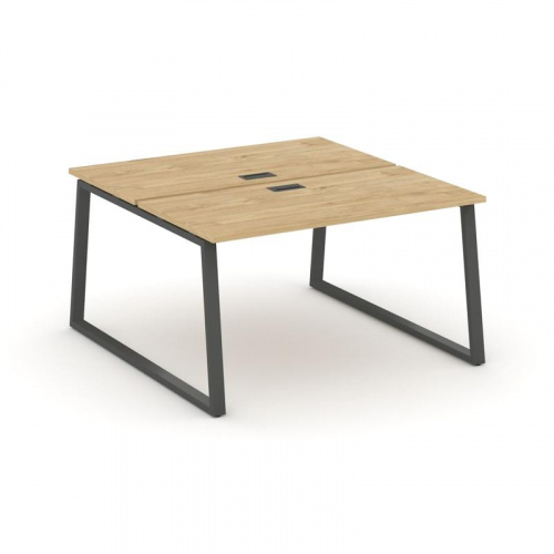 Style Project Рабочая станция 2-х сторон. SN-6T1.DRS-012 Акация Лорка/Металл Антрацит/Заглушка Пласт фото 22