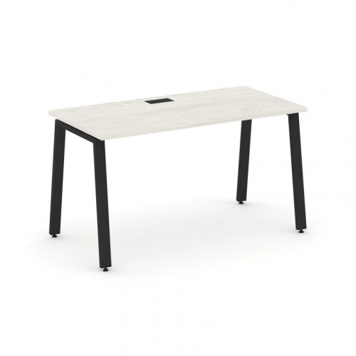 Style Project Стол письменный SN-6A.SP-024 Акация Лорка/Металл Белый 1580*800*750 фото 9