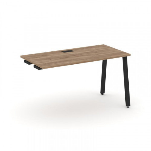 Style Project Стол-приставка к опор. элем. SN-6A.OPRS-002 Дуб Табак/Металл Антрацит 1180*600*750 фото 8