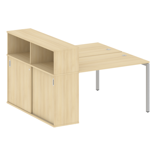 Бенч-система с шкафом-купе на П-обр. м/к Metal System Quattro 40БП.РС-СШК-2.2 фото 14 Бенч-система с шкафом-купе на П-обр. м/к Metal System Quattro 40БП.РС-СШК-2.2 фото 14