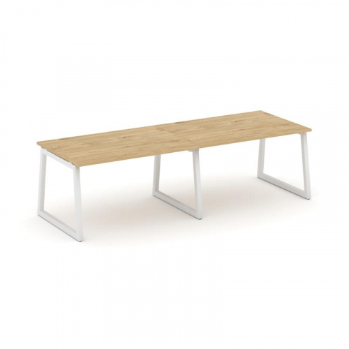 Style Project Стол переговорный SN-5T1.SPRG-011.3 Акация Лорка/Металл Антрацит 1960*980*750