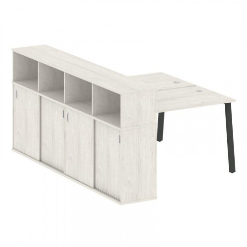 Бенч-система с шкафом-купе на А-обр. м/к Metal System БА.РС-СШК-4.2 фото 3