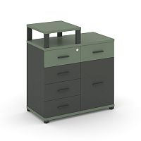 Тумба приставная с 5 ящиками Concept CN.TSP-017 A