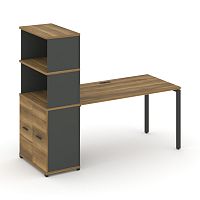 Стол офисный с опорным распашным шкафом Concept CN.SP-231