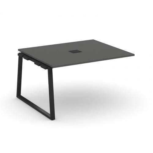 Style Project Проходной наб. элем. перег. стола SN-6T1.NSPRG-032 Акация Лорка/Металл Антрацит/Заглуш фото 7