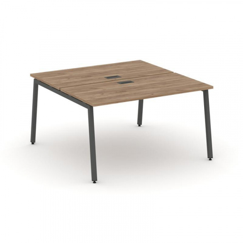 Style Project Рабочая станция 2-х сторон. SN-4A.DRS-002 Белый/Металл Антрацит 1180*1232*750 фото 17