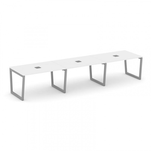 Style Project Стол переговорный SN-5T2.SPRG-023 Акация Лорка/Металл Антрацит/Заглушка Металл Антраци фото 16