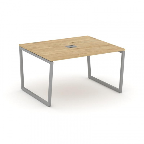 Style Project Стол переговорный SN-4T2.SPRG-034 Акация Лорка/Металл Антрацит/Заглушка Металл Антраци фото 2