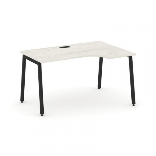 Style Project Стол рабочий эргоном. SN-4A.SPA-012(R) Дуб Табак/Металл Антрацит 1580*700/980*750 фото 10