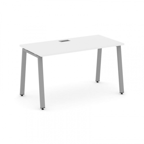 Style Project Стол письменный SN-6A.SP-024 Акация Лорка/Металл Белый 1580*800*750 фото 2