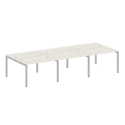 Бенч-система на 6 рабочих мест на П-обр. м/к Metal System Quattro 50БП.СМ-6.2 фото 11