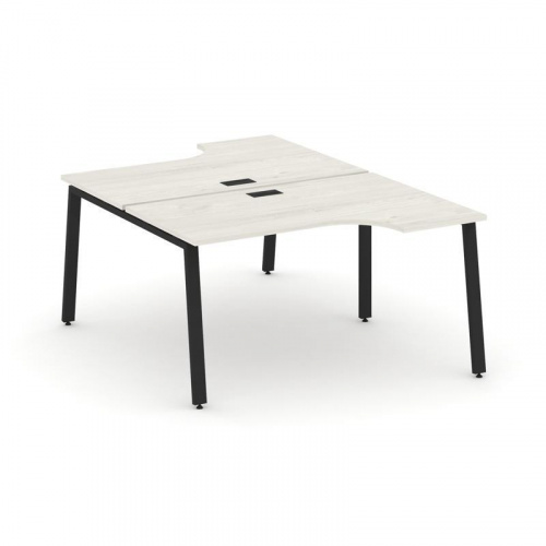 Style Project Рабочая станция эргоном. SN-6A.DRPA-011 Дуб Наварра/Металл Антрацит 1380*1432/1992*750 фото 7